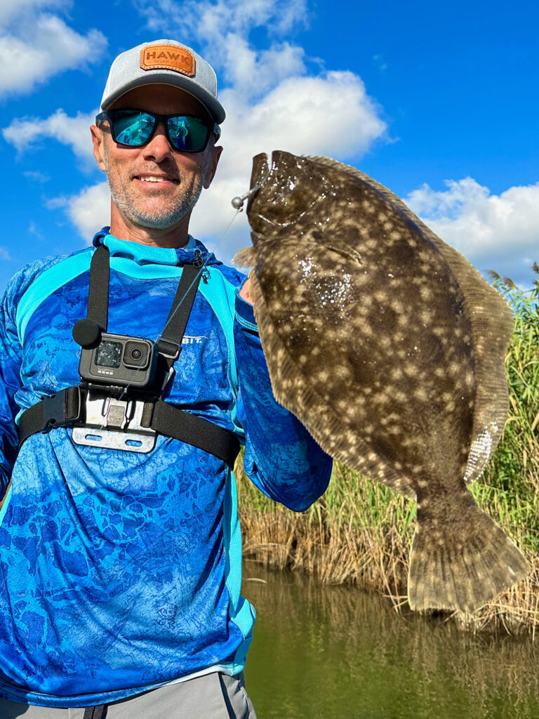 Flounder catch in Louisiana