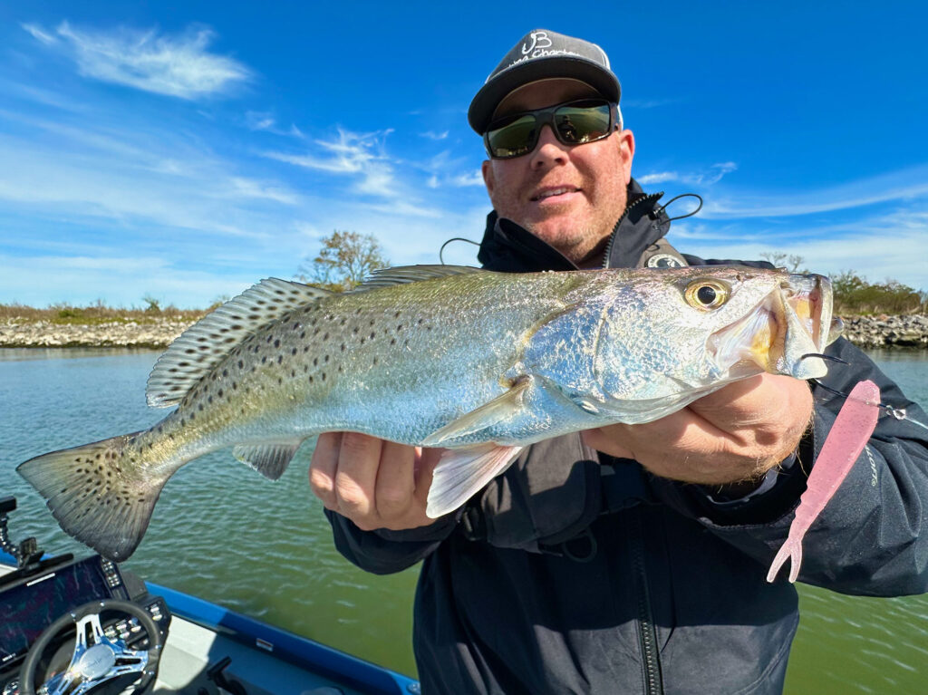 Fall seatrout fishing in Louisiana