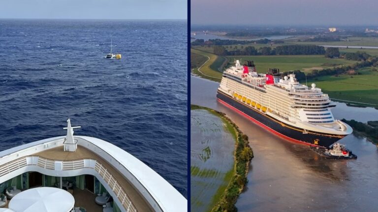 New Disney Cruise Ship Rescues Sinking Catamaran