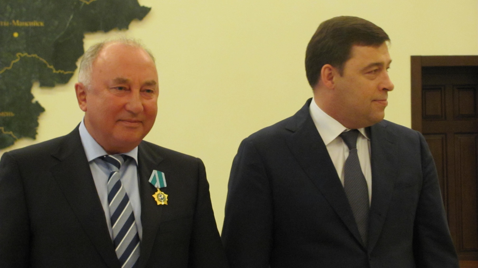 Skuratov Sergey Nikolaevich received the Order of Friendship from the Governor of the Sverdlovsk Oblast in 2011